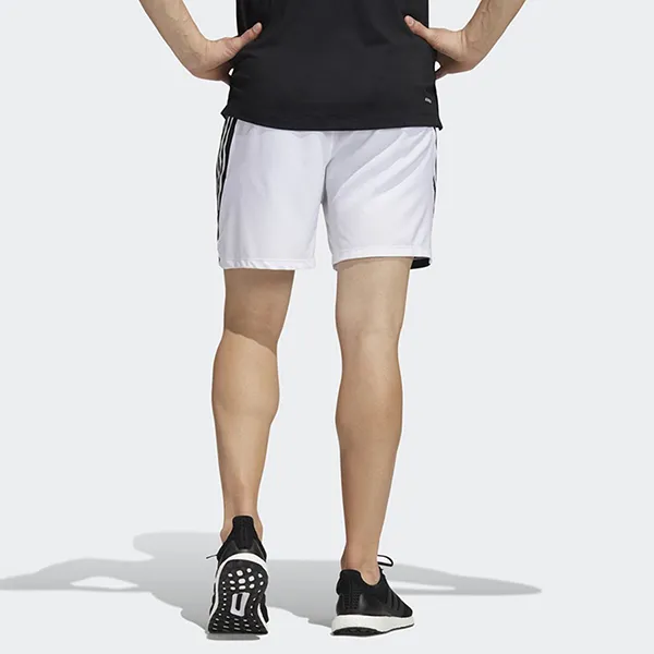 Quần Short Nam Adidas Aeroready 3-Stripes Slim H16871 Màu Trắng Đen Size M