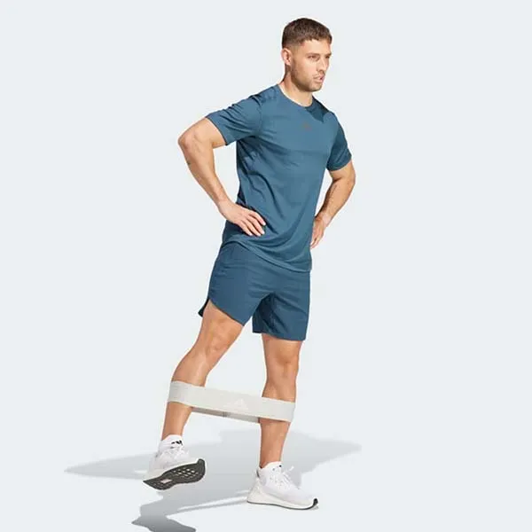 Quần Short Nam Adidas Designed For Training HEAT.RDY IM1117 Màu Xanh Lam Size S