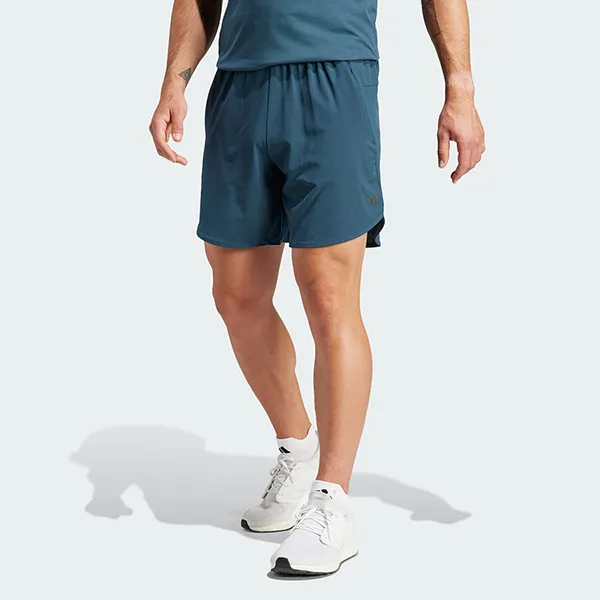 Quần Short Nam Adidas Designed For Training HEAT.RDY IM1117 Màu Xanh Lam Size S