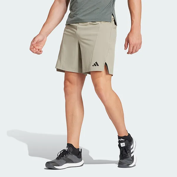 Quần Short Nam Adidas Designed For Training Workout IS3821 Màu Xám Size S - Thời trang - Vua Hàng Hiệu