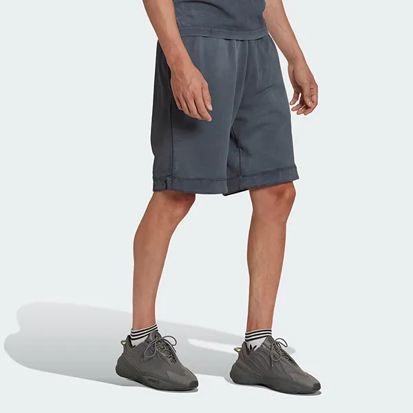 Quần Short Nam Adidas Essentials+ Made With Nature HK7505 Màu Xám Đậm Size S - Thời trang - Vua Hàng Hiệu