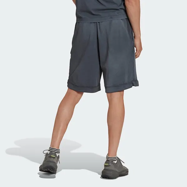 Quần Short Nam Adidas Essentials+ Made With Nature HK7505 Màu Xám Đậm Size S - Thời trang - Vua Hàng Hiệu