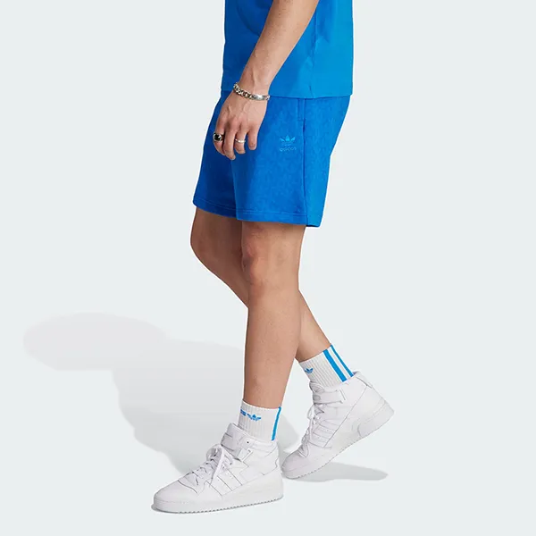 Quần Short Nam Adidas Graphics Monogram IL5135 Màu Xanh Blue Size S - Thời trang - Vua Hàng Hiệu