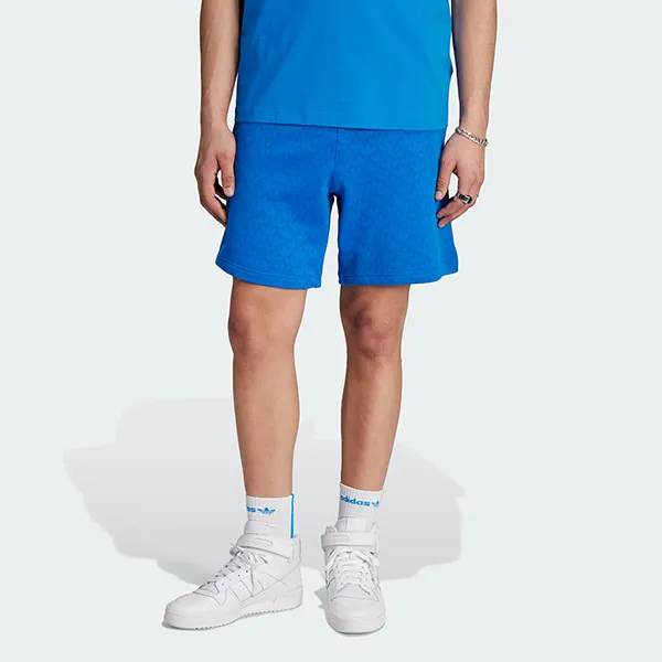 Quần Short Nam Adidas Graphics Monogram IL5135 Màu Xanh Blue Size S - Thời trang - Vua Hàng Hiệu