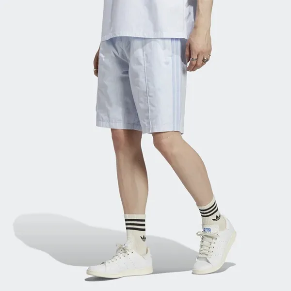 Quần Short Nam Adidas Premium Essentials Shorts HR5457 Màu Xanh Da Trời Size M - Thời trang - Vua Hàng Hiệu