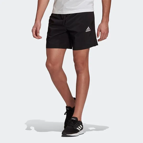 Quần Short Nam Adidas Small Logo Chelsae Essentials Aeoready Shorts GK9602 Màu Đen Size S - Thời trang - Vua Hàng Hiệu