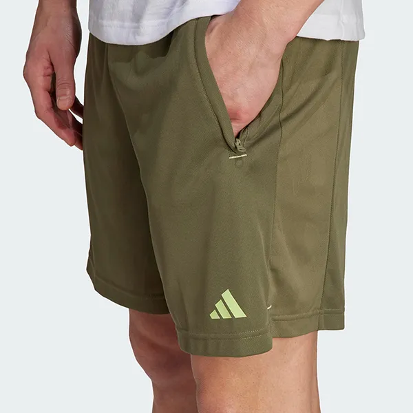 Quần Short Nam Adidas Train Essentials Seasonal Camo IJ9615 Màu Xanh Rêu Size S - Thời trang - Vua Hàng Hiệu