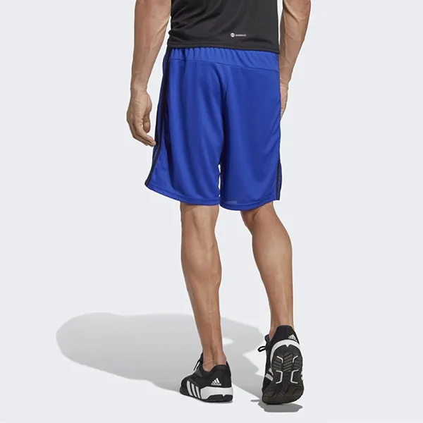Quần Short Nam Adidas Training Essentials Pique 3-Stripes IB8248 Màu Xanh Dương Size S