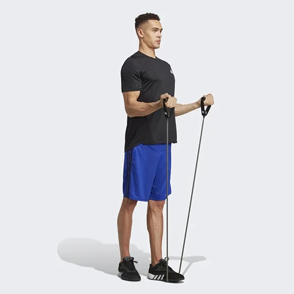 Quần Short Nam Adidas Training Essentials Pique 3-Stripes IB8248 Màu Xanh Dương Size S