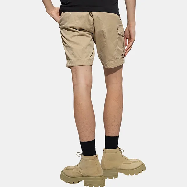 Quần Short Nam Dsquared2 Cargo Chino S74MU0780 S39021 111 Màu Be Size 44 - Thời trang - Vua Hàng Hiệu