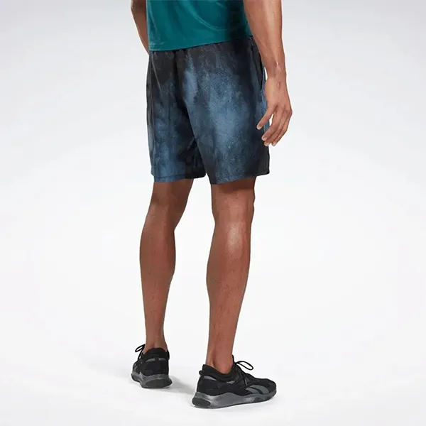 Quần Short Nam Reebok Ts Epic Aop Ltwt Short Màu Xám Xanh Size S