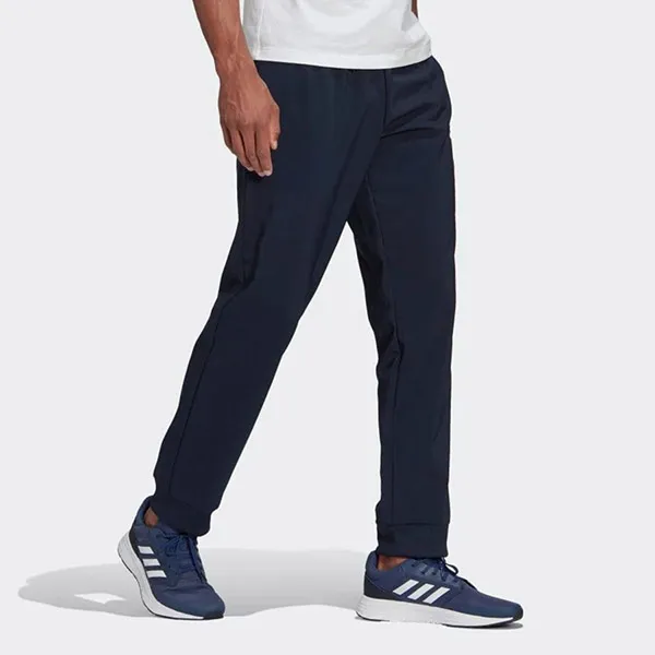 Quần Thể Thao Nam Adidas Aeroready Essentials Stanford Tapered Cuff GK8894 Màu Xanh Navy Size M