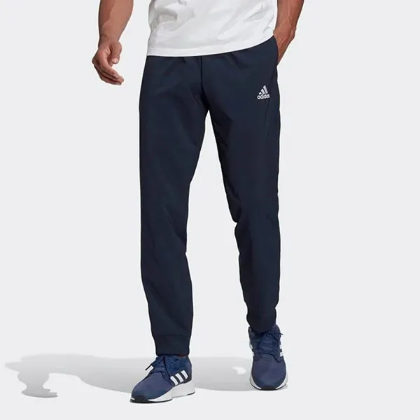 Quần Thể Thao Nam Adidas Aeroready Essentials Stanford Tapered Cuff GK8894 Màu Xanh Navy Size M