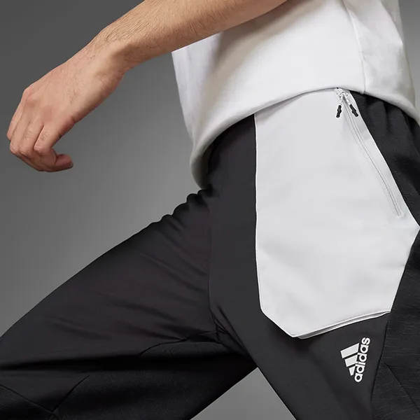 Quần Thể Thao Nam Adidas Designed for Gameday Premium HG5862 Màu Đen Xám Size L - Thời trang - Vua Hàng Hiệu