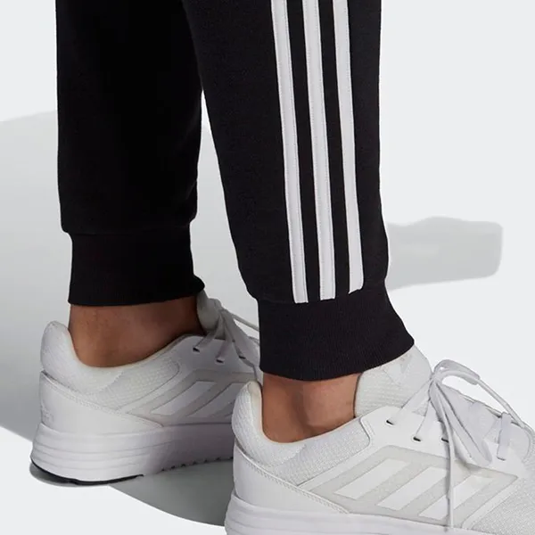 Quần Thể Thao Nam Adidas Essentials Fleece Fitted 3-Stripes Joggers GM1089 Màu Đen Size XL - Thời trang - Vua Hàng Hiệu