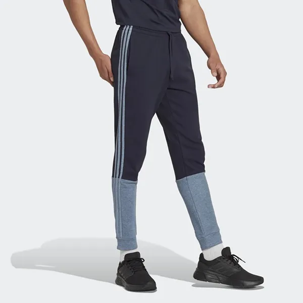 Quần Thể Thao Nam Adidas Essentials Mélange French Terry Joggers HK2898 Màu Xanh Navy Size L - Thời trang - Vua Hàng Hiệu