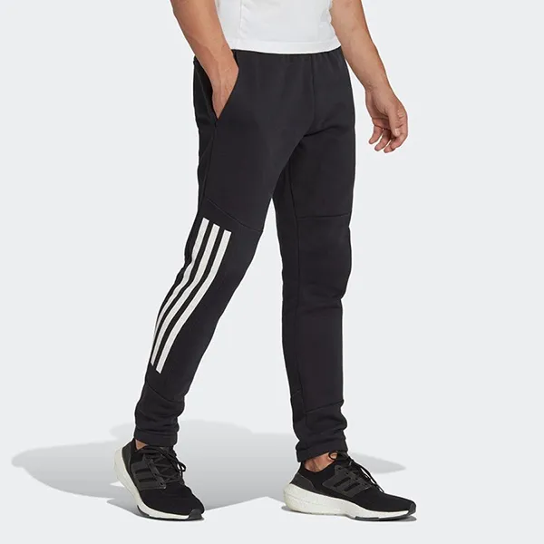 Quần Thể Thao Nam Adidas Future Icons 3-Stripes Fleece Pants HK2154 Màu Đen Size M