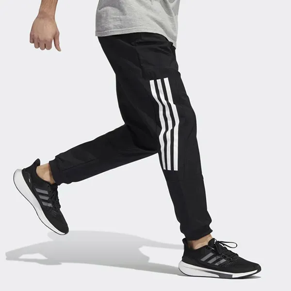 Quần Thể Thao Nam Adidas Future Icons 3-Stripes Woven HK2143 Màu Đen Size S