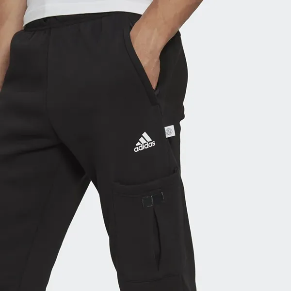 Quần Thể Thao Nam Adidas Future Icons Fleece Cargo Pants HK2152 Màu Đen Size M