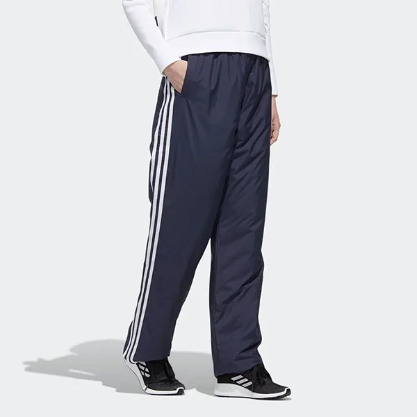 Quần Thể Thao Nữ Adidas Must Haves 3 Stripes Warm GF6932 Màu Xanh Than Size L