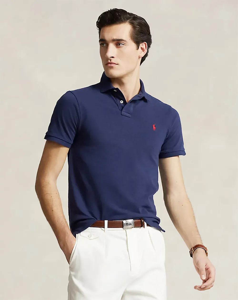Áo Polo Ralph Lauren Classic Fit Mesh Polo Shirt