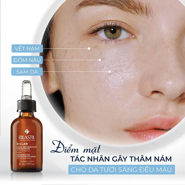 Serum Hỗ Trợ Giảm Nám Đốm Rilastil D-Clar 30ml - Mỹ phẩm - Vua Hàng Hiệu