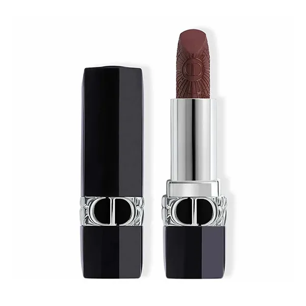 Set 2 Món Bảng Phấn Mắt Dior Écrin Couture Palette Và Son Rouge Dior Limited Edition 913 Mystic Plum Matte Finish Màu Nâu Đỏ - Trang điểm - Vua Hàng Hiệu