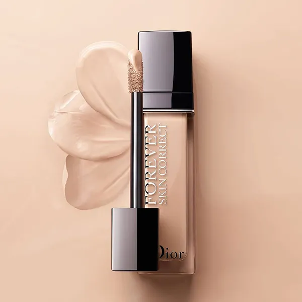 Set 2 Món Son Dior 999 Velvet Mini Màu Đỏ Tươi Và Kem Che Khuyết Điểm Forever Skin Correct Tone 2N (Kèm Túi) - Son Môi - Vua Hàng Hiệu