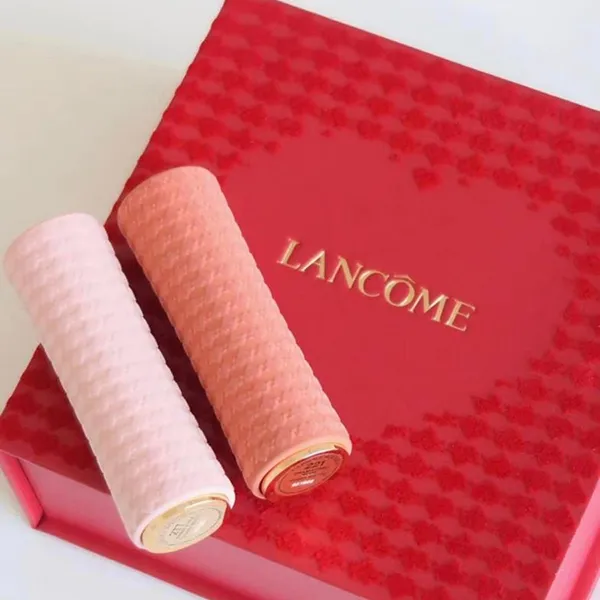 Set 2 Son Lancome L'Absolu Rouge Limited 221 Dramatised Nude Hồng Đất Và 277 French Tea Màu Đỏ Nâu