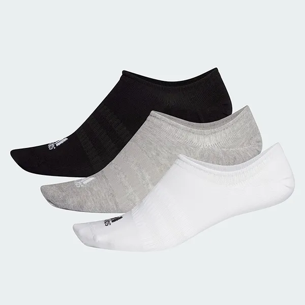 Set 3 Đôi Tất Adidas Medium Grey Heather/White/Black DZ9414 Phối Màu Size S - Thời trang - Vua Hàng Hiệu
