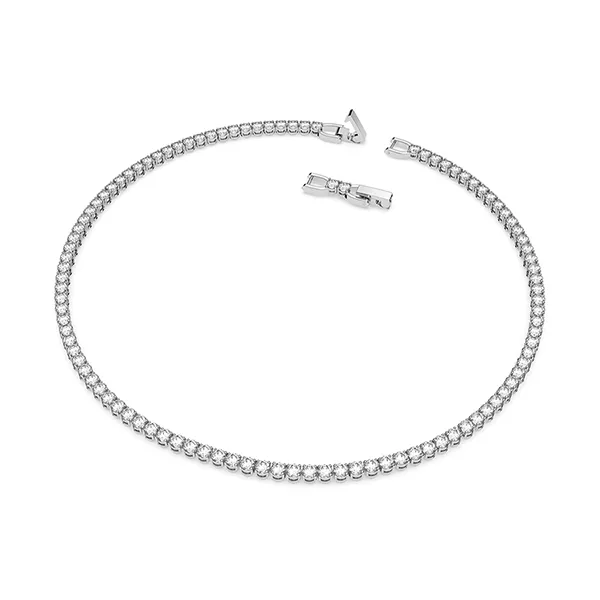 Set Dây Chuyền Khuyên Tai Swarovski Round Cut Tennis Deluxe Necklace and Earrings 5506861