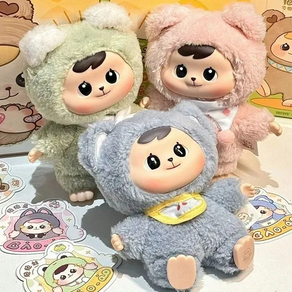 Set Móc Khóa CQTOYS Bao-ao Blindbox Cuddle 6 Chiếc Phối Màu