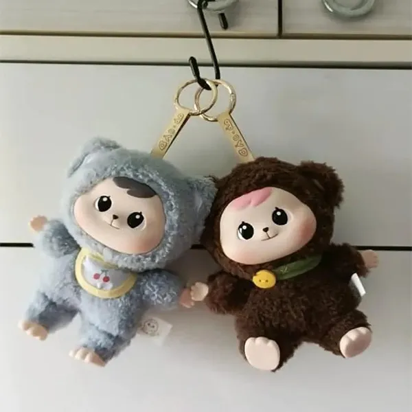 Set Móc Khóa CQTOYS Bao-ao Blindbox Cuddle 6 Chiếc Phối Màu