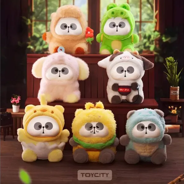 Set Móc Khóa TOYCITY Gấu Bông Mr.Pa Animal Limited Company Blind Box 6 Chiếc Phối Màu - Phụ kiện - Vua Hàng Hiệu