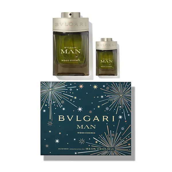 Set Nước Hoa Nam Bvlgari Man Wood Essence Eau De Parfum 100ml + 15ml - Nước hoa - Vua Hàng Hiệu