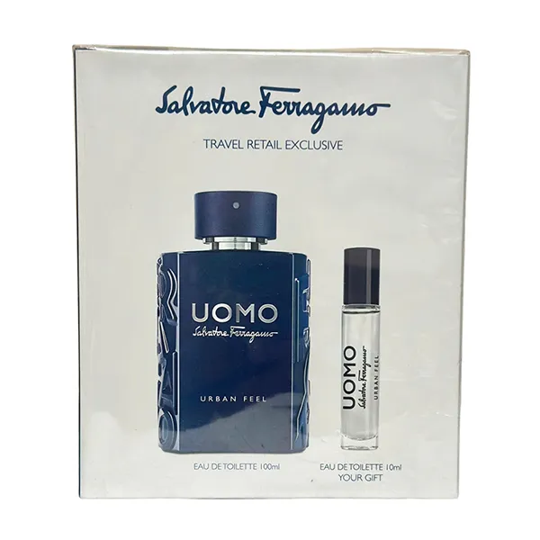 Set Nước Hoa Nam Salvatore Ferragamo Uomo Urban Feel EDT (100ml + 10ml) - Nước hoa - Vua Hàng Hiệu