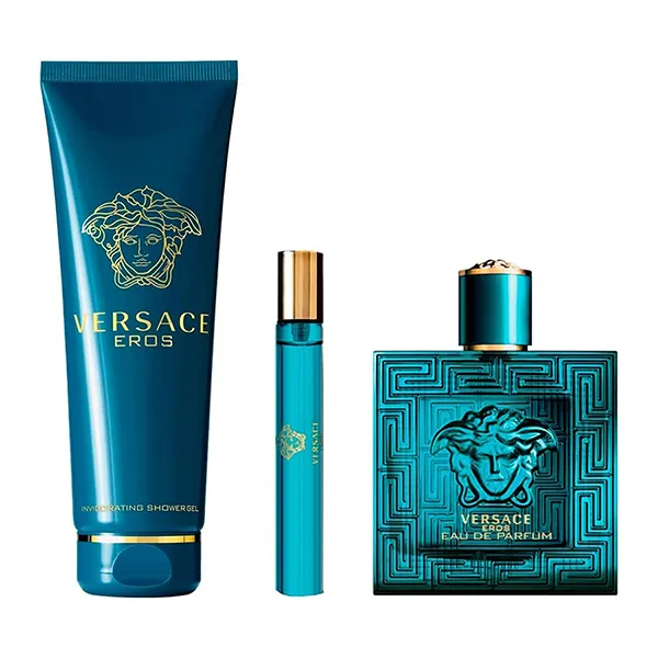 Set Nước Hoa Nam Versace Eros Eau De Parfum Set - Nước hoa - Vua Hàng Hiệu