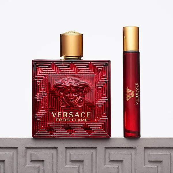 Set Nước Hoa Nam Versace Eros Flame 3 Món (EDP 100ml + EDP 10ml + Shower Gel 150ml) - Nước hoa - Vua Hàng Hiệu