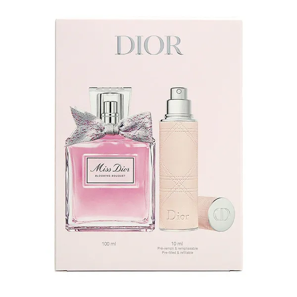 Set Nước Hoa Nữ Dior Miss Dior Blooming Bouquet EDT (100ml + 10ml Refillable) - Nước hoa - Vua Hàng Hiệu