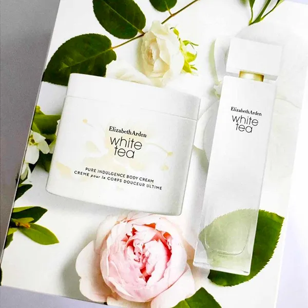 Set Nước Hoa Nữ Elizabeth Arden White Tea Two-Piece Set 2 Món (EDT 100ml + Body Cream 400ml) - Nước hoa - Vua Hàng Hiệu