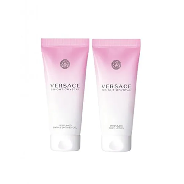 Set Nước Hoa Nữ Versace Bright Crystal 4 Món ( EDT 90ml + EDT Mini 5ml + Body Lotion 100ml + Gel Tắm 10 - Nước hoa - Vua Hàng Hiệu