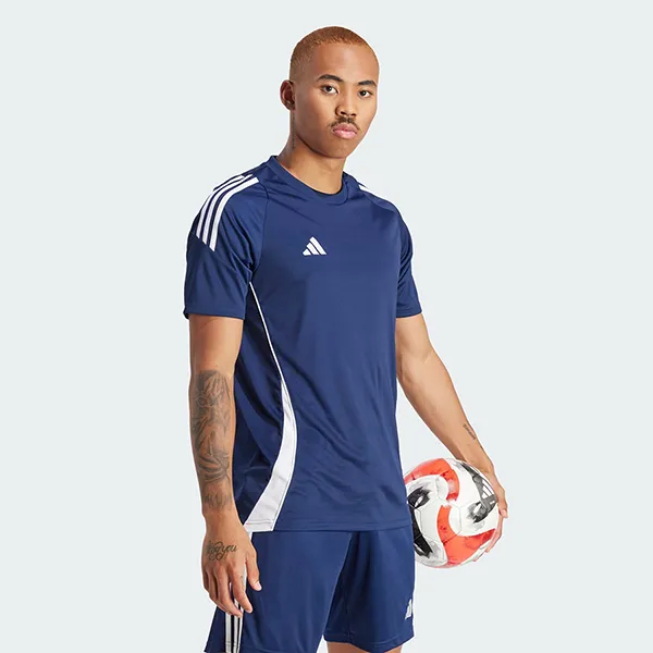 Set Quần Áo Cộc Tay Adidas Tiro 24 IS1018 - IR9335 Màu Xanh Navy Size M - Thời trang - Vua Hàng Hiệu