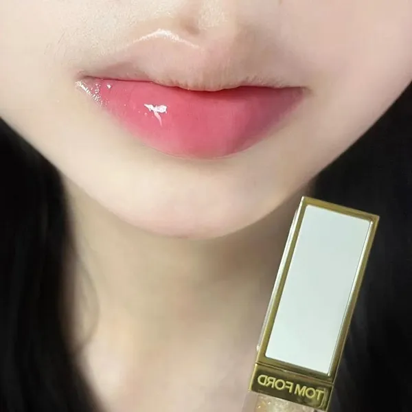 Son Dưỡng Tom Ford Soleil Liquid Lip Blush Màu Hồng Nhạt 6ml - Son Môi - Vua Hàng Hiệu