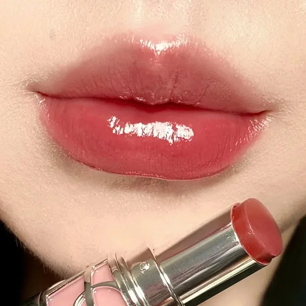 Son Dưỡng Yves Saint Laurent YSL Loveshine Caring Lipstick 154 Love Berry Màu Hồng Đất - Son Môi - Vua Hàng Hiệu