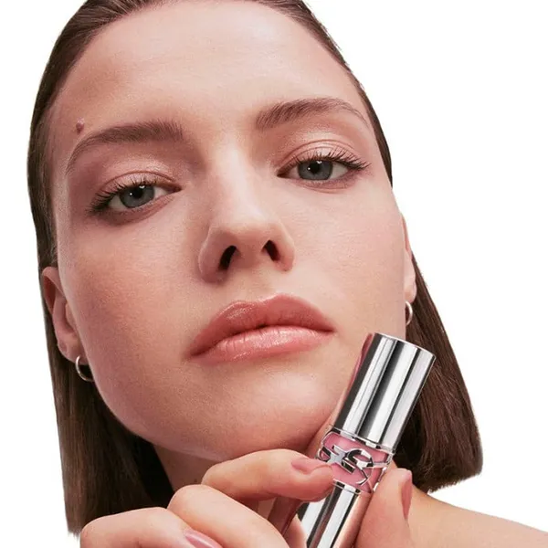 Son Dưỡng Yves Saint Laurent YSL Loveshine Shade 204 Melted Honey Màu Nâu Cam Đất - Son Môi - Vua Hàng Hiệu