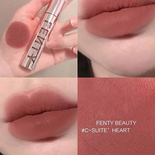 Son Kem Fenty Beauty Icon Velvet Liquid Lipstick C-Suite'Heart Màu Hồng Nude - Son Môi - Vua Hàng Hiệu