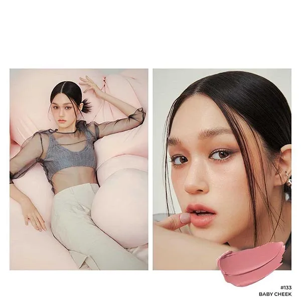 Son Kem Hera Sensual Powder Matte Liquid 133 Baby Cheek Màu Hồng Cam - Son Môi - Vua Hàng Hiệu