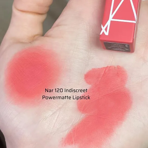 Son Nars Powermatte Lipstick 120 Indiscreet Màu Hồng San Hô - Son Môi - Vua Hàng Hiệu