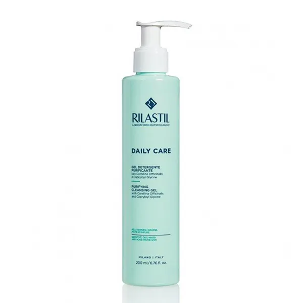 Sữa Rửa Mặt Cho Da Dầu Hỗn Hợp Rilastil Daily Care Purifying Cleansing Gel 200ml - Sữa Rửa Mặt - Vua Hàng Hiệu