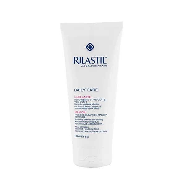 Sữa Rửa Mặt Cho Da Nhạy Cảm Rilastil Daily Care Milk Oil 200ml - Sữa Rửa Mặt - Vua Hàng Hiệu